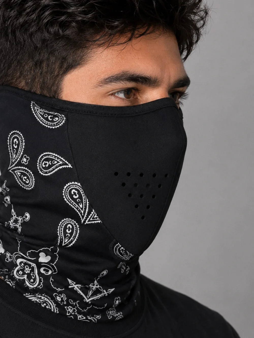 Face bandana and 6 skull caps NWT